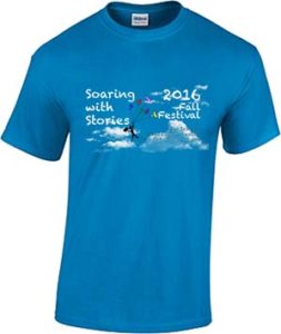 2016 Fall Festival Soaring With Stories T-shirt